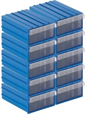 Radar Sembol Plastik Çekmeceli Kutu 175 (10 Adet)