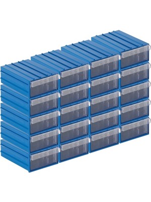 Radar Sembol Plastik Çekmeceli Kutu 202 (20 Adet)