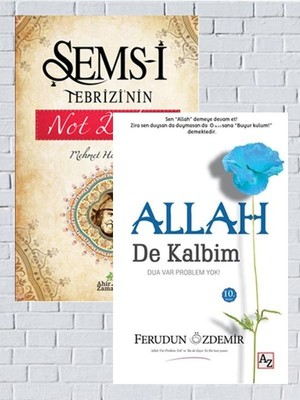 Az Kitap Şems-I Tebrizi’nin Not Defteri+Allah De Kalbim