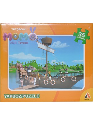 Adel Momo Akıllı Tavşan 35 Parça Puzzle