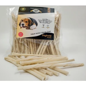 Puppy Burgu Beyaz Çubuk Kemik Eko 50'li Torba Çiğneme Kemiği
