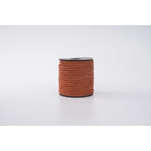 Mefaks Tekstil 3mm Polyester Kordon İp 25 Metre | Makrome & Örgü İpi