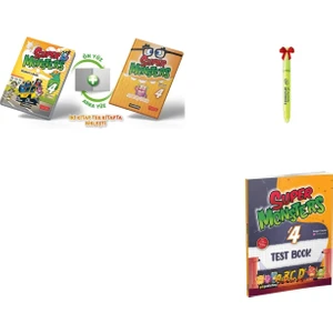 YDS Publishing   4.Sınıf  Super Monsters Students Book Activity Book Test Book