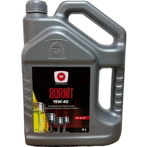 Türkiye Petrolleri Bornit 15W-40 4 Litre Motor Yağı ( Üretim Yılı :2021 )