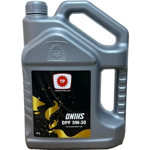 Türkiye Petrolleri Oniks DPF Partiküllü 5W-30 4 Litre Motor Yağı ( Üretim Yılı :2022 )