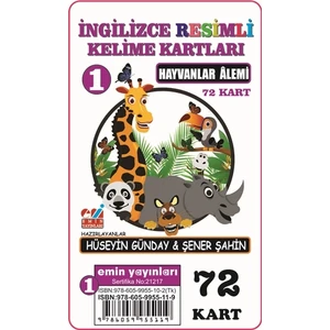 Hayvanlar Alemi - İngilizce Resimli Kelime Kartları 1