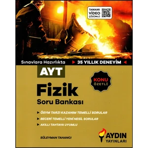 Aydın Yayınları AYT Fizik Soru Bankası
