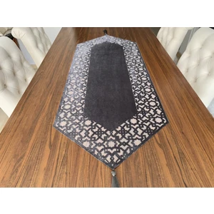 Nurhan Home Selçuklu Modeli Füme Renk Masa Runner