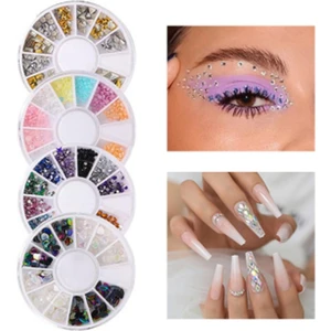 La Gagga Tırnak Süsleme Taşı, Kolay Uygulanabilir, 4'lü Nail Art Tırnak Süsleme Taş Seti