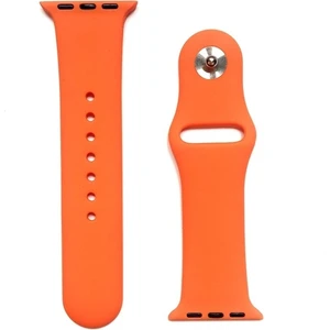 Apple Watch Tüm Seriler 38-40-41 mm Kordon Kayış Small Beden Turuncu