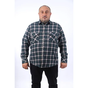 Moc Grande Oduncu Gömlek Çift Cep Kapaklı Small Plaid 22217