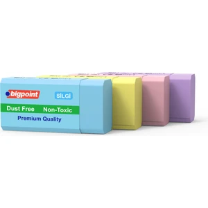 Orta Boy Premium Pastel Silgi 4'lü