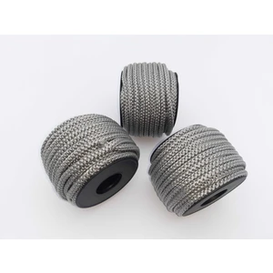 Be Beauty Gri Renkte 6 mm Polyester  Eşofman Kapşon Bağ Ipi (20 Mt)
