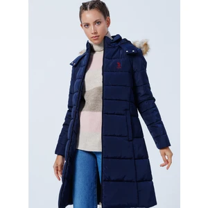 U.S. Polo Assn. GLAS22K Lacivert Kadın Kaban