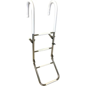 Krom Merdiven Katlanır 4 Basamaklı 35X120CM