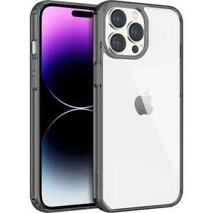Buff iPhone 14 Pro Max Air Hybrid Kılıf Smoke Black