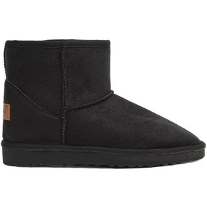 Pierre Cardin Kadın Siyah Süet Bootie – Eva Tabanlı, Düşük Topuklu, Konforlu ve Şık Günlük Model PC-52127