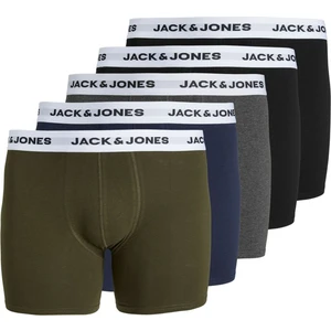 Jack & Jones Erkek 5 Li Büyük Beden Boxer 3xl 4xl 5xl 6xl 12222819