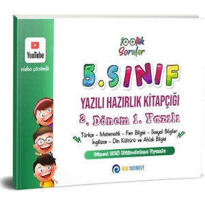 NSN Yayınevi 5. Sınıf Yazılı Hazırlık Kitapçığı 2. Dönem 1. Yazılı
