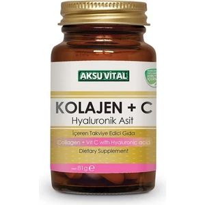 Aksu Vital  + C Vitamini & Hyaluronik Asit 60 Tablet