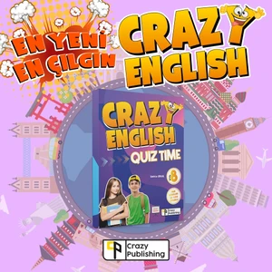 Crazy Publishing 8 Sınıf  English Ouız Time Yeni 2023 En Yeni En Çılgın