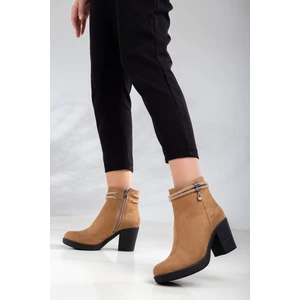 D588 Kadın Ortopedik Taşlı Bot & Bootie