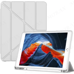 Samsung Galaxy Tab S6 Lite 2024 P620 P610 Kılıf Kalem Bölmeli Trifolding Case 13-15-17