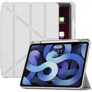 Apple iPad Air 11inç 2024 Air 4/5/6.Nesil 10.9 Kılıf Kalem Şarj Bölmeli Case (10.Nesil Değildir)