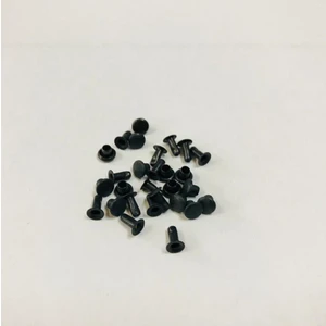 Perçin Rivet 0 No 6mm 50 Takım (Leathercraft, Deri Hobi)