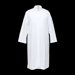 Sade Cübbe - Imam Cübbesi - Namaz Kıyafeti - Krem Renk - 4 Numara