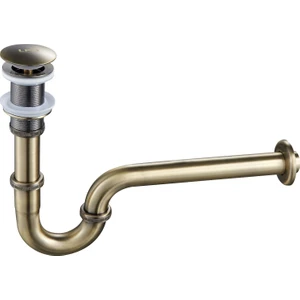 Lpd Antik Lavabo Sifonu Buton Dahil