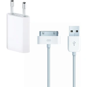 iPhone 4 / 4s Şarj Aleti ve Kablo Set