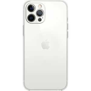 Fitcase iPhone 12 Pro Max Kılıf Kamera Korumalı Silikon Şeffaf Arka Kapak