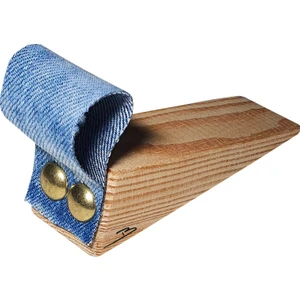 Barış Dizayn Premium Mavi Jean Kot Kapı Altlığı Kapı Stoperi Stopper Kapı Durdurucu (4lü Paket)