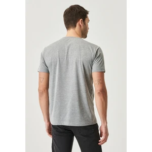 Altınyıldız Classics Erkek Antrasıt-k.grı Slim Fit Dar Kesim Bisiklet Yaka %100 Pamuk 2'li Tişört Paketi