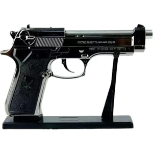 Tabanca Görünümlü Çakmak Standlı Baretta Çakmak