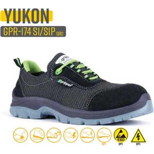 Iş Ayakkabısı - Yukon GPR-174 S1 Black-Green - 41
