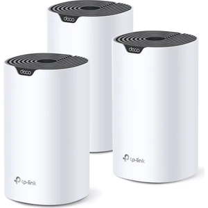 TP-Link Deco S7(3-pack), AC1900 Mbps, Dual-Band, Gigabit Portları,  520 m²'ye kadar Kapsama Alanı, 100'den Fazla Cihaz Bağlantısı, Mobil Uygulama ile Kolay Kurulum, Wi-Fi 5 Mesh Sistemi