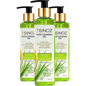 Celenes Sinoz Yüz Temizleme Jeli 250 ml x 3