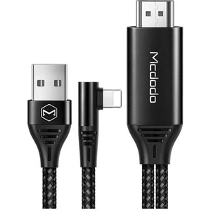 Rocky Serisi Apple iPhone Uyumlu Hdmı USB 4K Görüntü Aktarım Kablosu CA-6400