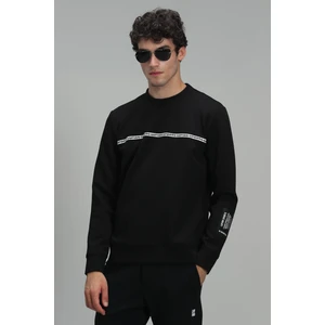 Sımple Erkek Sweatshirt Siyah