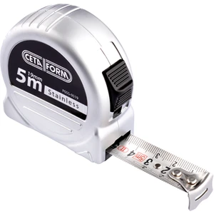 Ceta Form P05S-0519 Compact 5 mt Şerit Metre (Paslanmaz Çelik)