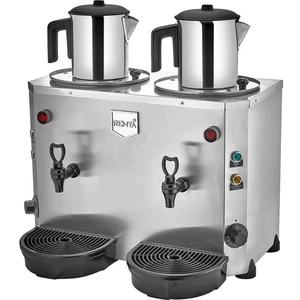 Jumbo Çift Kazanlı Çay Makinesi 9+9 Litre