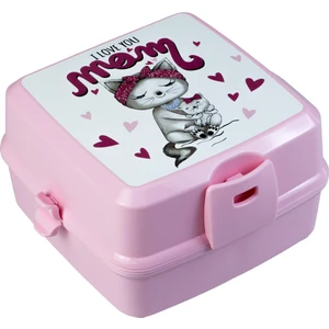 Hobby Life Premium Beslenme Kutusu 1 Adet Pembe 15 x 16 x 9 cm BPA İçermez ve Yıkanabilir