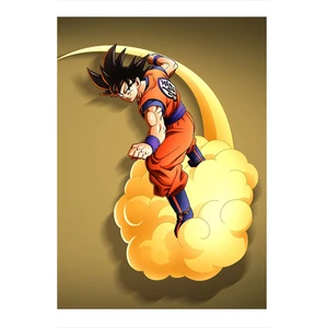 Dragon Ball Son Goku Hediyelik Ahşap Tablo