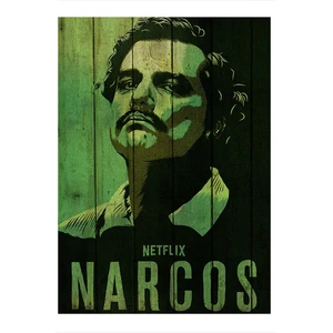 Narcos Hediyelik Ahşap Tablo