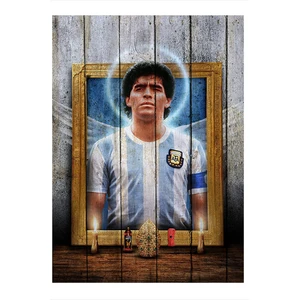 Maradona Tasarım Ahşap Tablo