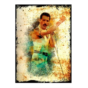 freddie Mercury Modern Mdf Tablo