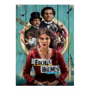 Enola Holmes Mdf Poster