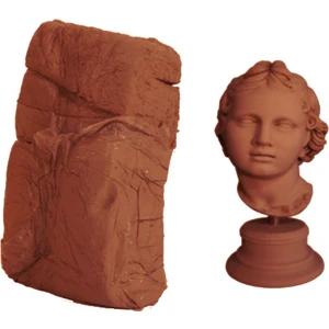 Seramik Çamuru Heykel Kil Kırmızı Çamur 25 kg 1306